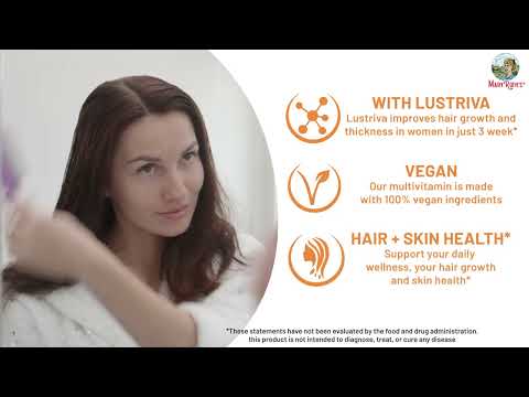 MaryRuth's Liquid Morning Multivitamin + Hair Growth Peach Mango 30 fl oz (887 ml)