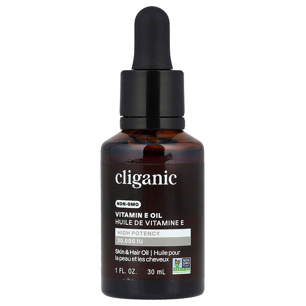 Cliganic Vitamin E Oil 120000 IU 4 fl oz (120 ml)