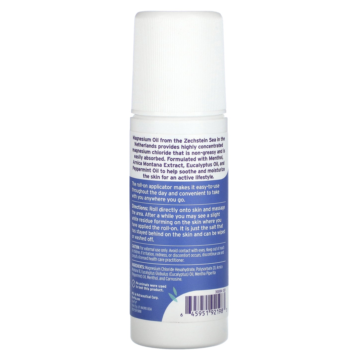 Life-flo Magnesium Oil Sport Roll-On Arnica Montana 3 fl oz (89 ml)