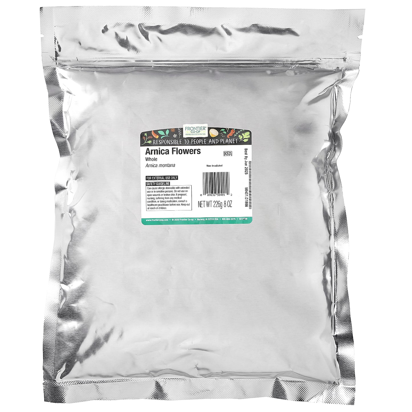 Frontier Co-op Arnica Flowers Whole 8 oz (226 g)
