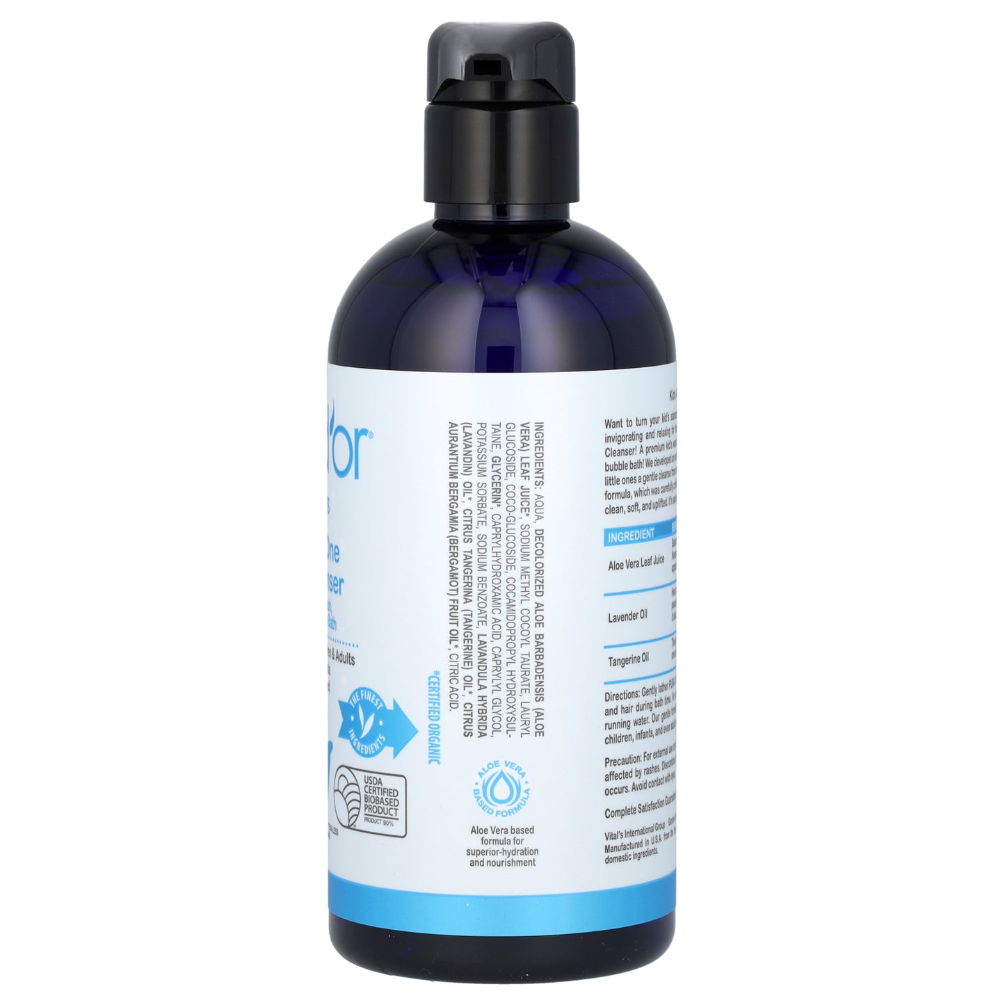 Pura D'or Kids All-in-One Gentle Cleanser 16 fl oz (473 ml)