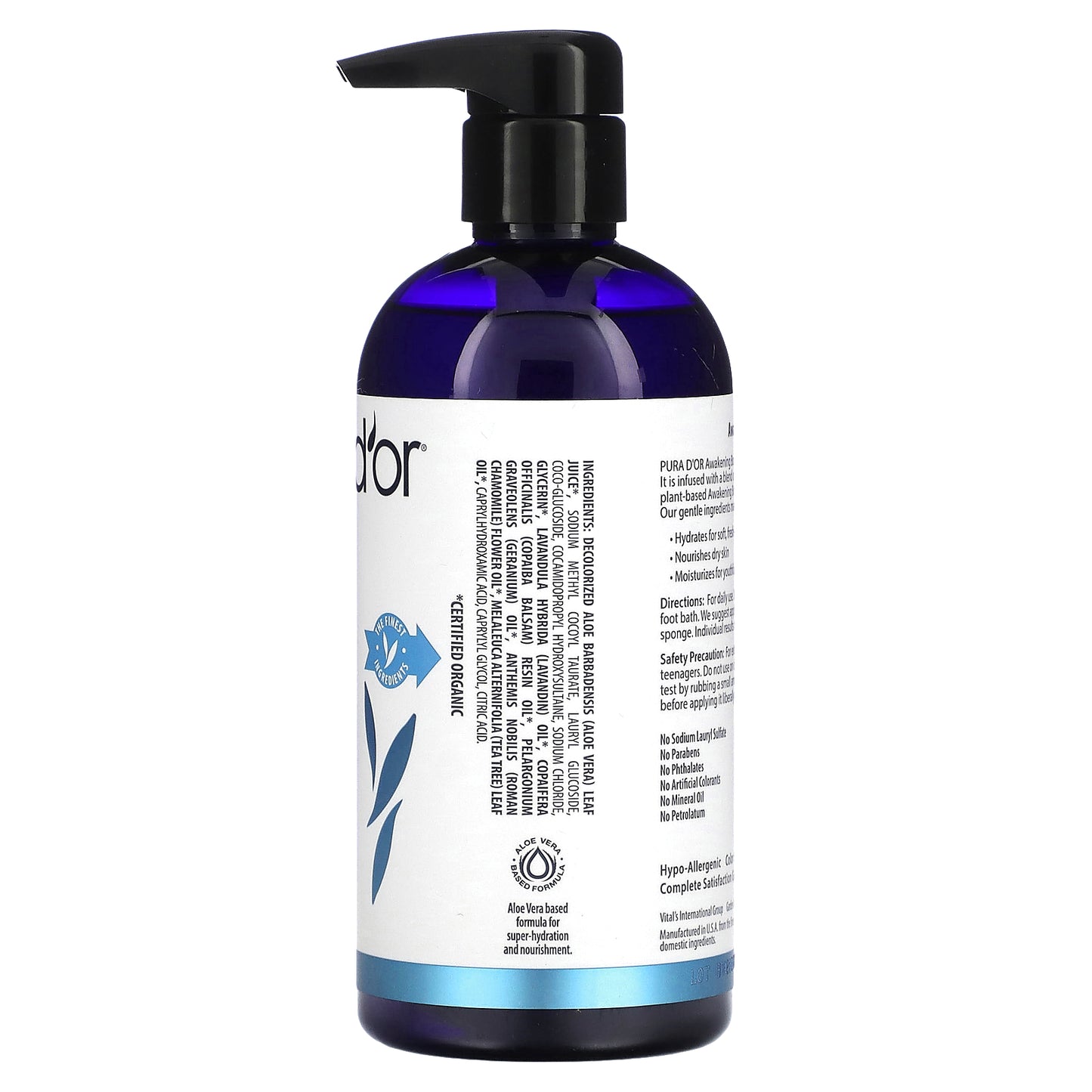 Pura D'or Awakening Body Wash 16 fl oz (473 ml)