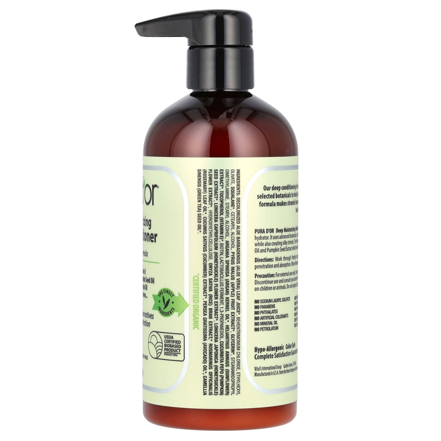 Pura D'or Deep Moisturizing Biotin Conditioner 16 fl oz (473 ml)