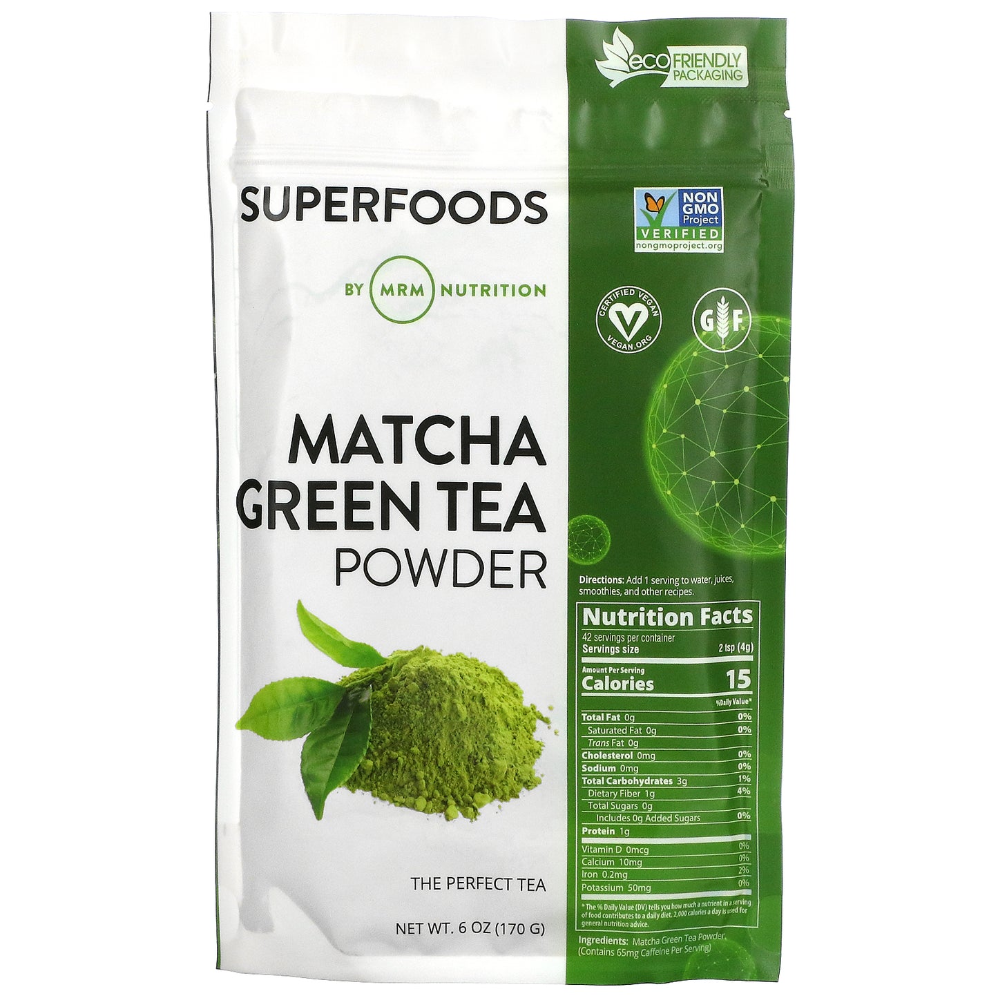 MRM Nutrition Matcha Green Tea Powder 6 oz (170 g)