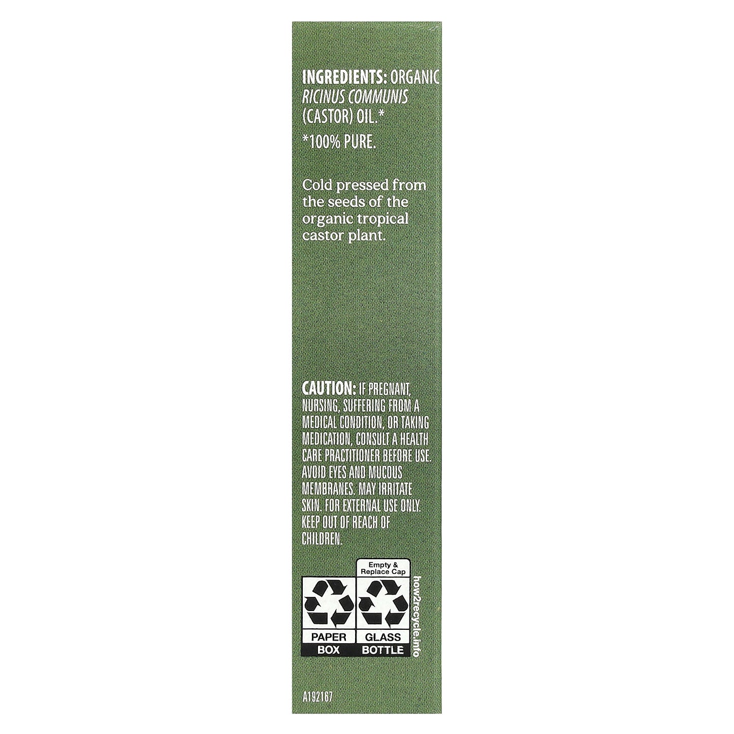 Aura Cacia Roll-On Castor 0.31 fl oz (9.2 ml)