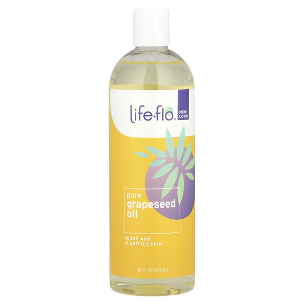 Life-flo Pure Grapeseed Oil 16 fl oz (473 ml)