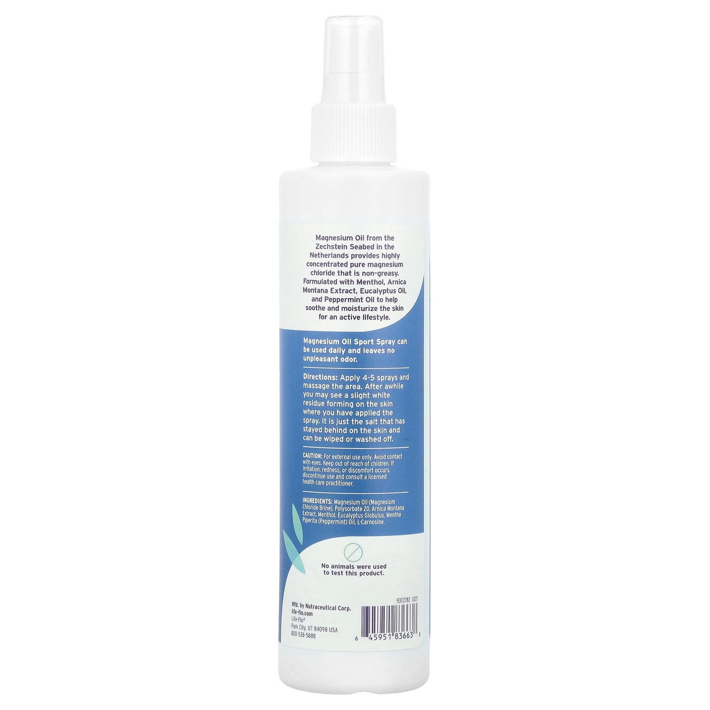 Life-flo Magnesium Oil Sport Spray 8 fl oz (237 ml)