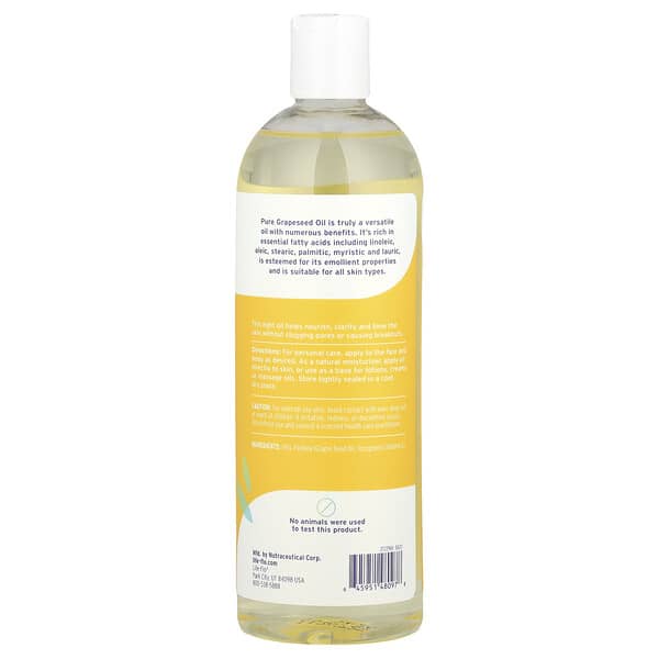 Life-flo Pure Grapeseed Oil 16 fl oz (473 ml)