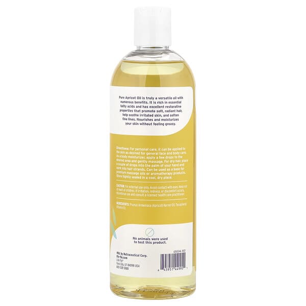 Life-flo Pure Apricot Oil 16 fl oz (473 ml)