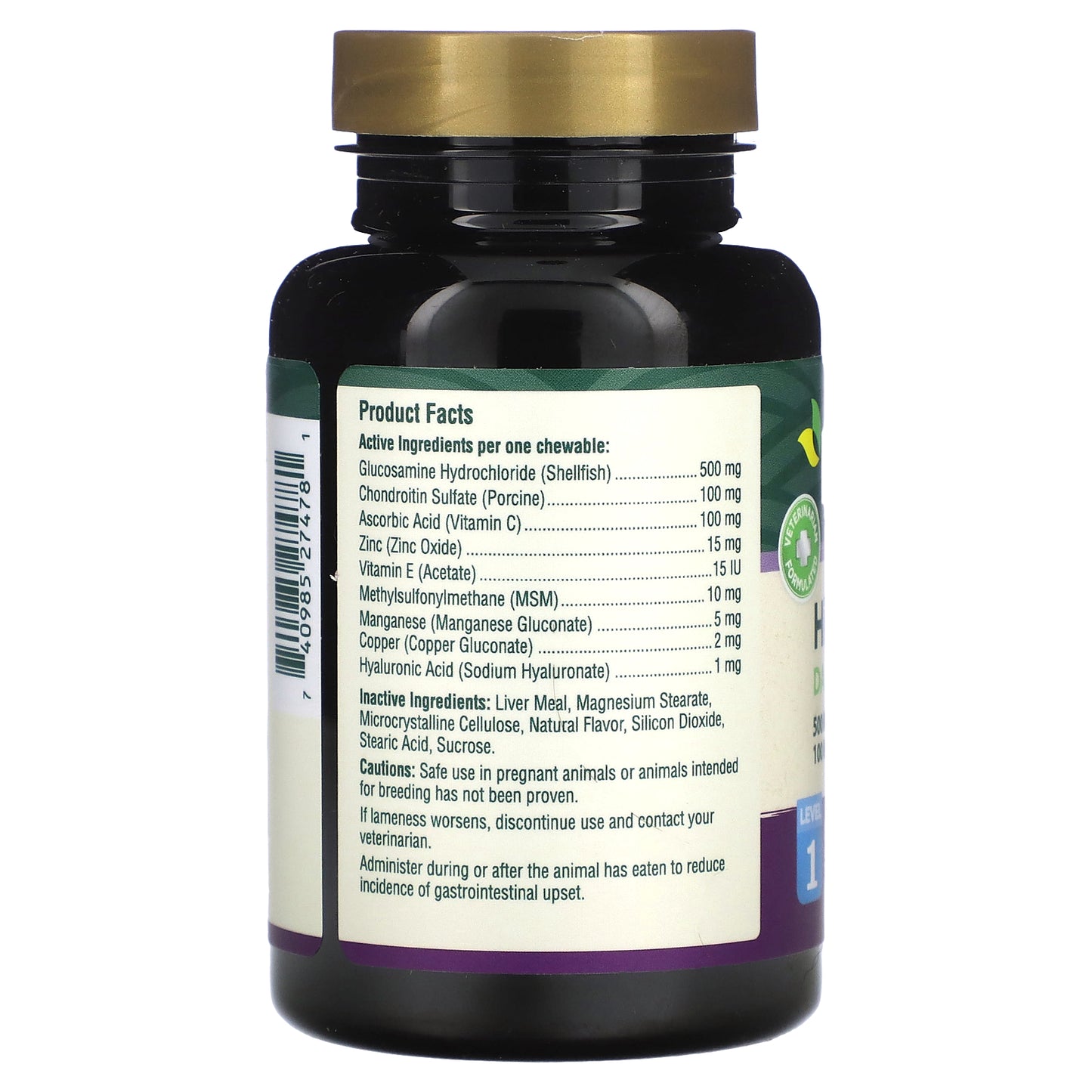 petnc NATURAL CARE Hip & Joint Level 1 Liver 60 Chewables