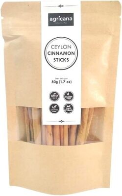 Agricana Authentic Ceylon Srilankan Cinnamon Sticks