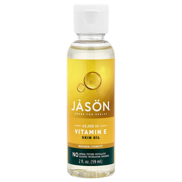 Jason Natural Vitamin E Antioxidant Body Oil 5000 IU 4 fl oz (118 ml)