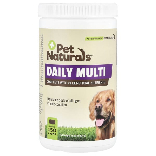 Pet Naturals Daily Multi For Dogs All Ages 150 Chews 18.52 oz (525 g)
