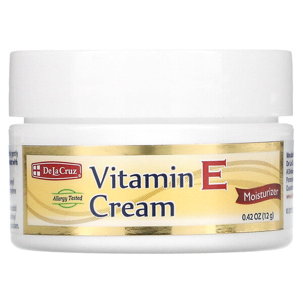 De La Cruz Vitamin E Cream 10000 IU 4 oz (114 g)