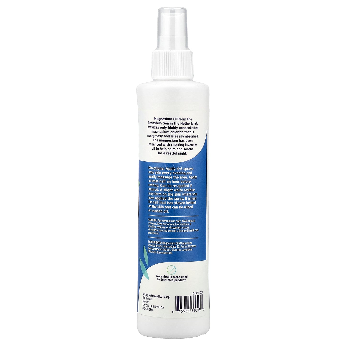 Life-flo Magnesium Oil Night Spray 8 fl oz (237 ml)