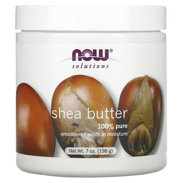 NOW Foods Solutions Shea Butter 7 oz (198 g)