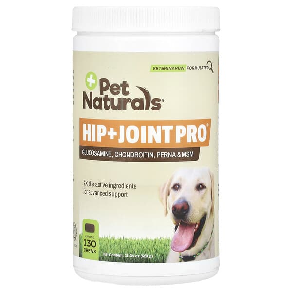 Pet Naturals Hip + Joint Pro® For Dogs 130 Chews 18.34 oz (520 g)