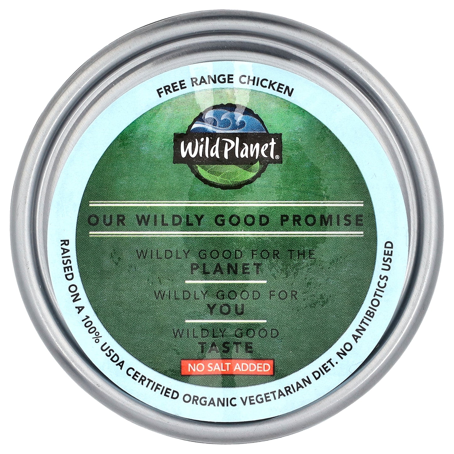 Wild Planet Organic Roasted Chicken Breast With Rib Meat No Salt Added 5 oz (142 g)