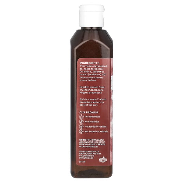 Aura Cacia Skin Care Oil Grapeseed 16 fl oz (473 ml)