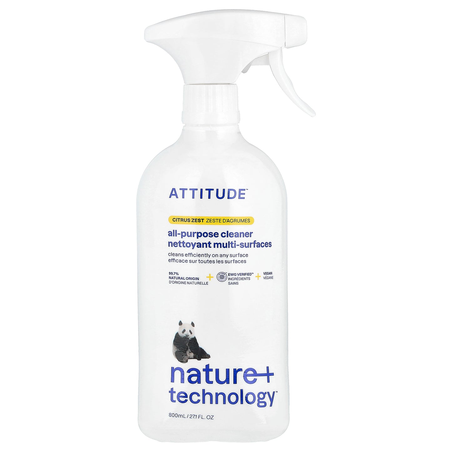 ATTITUDE All-Purpose Cleaner Citrus Zest 27.1 fl oz (800 ml)