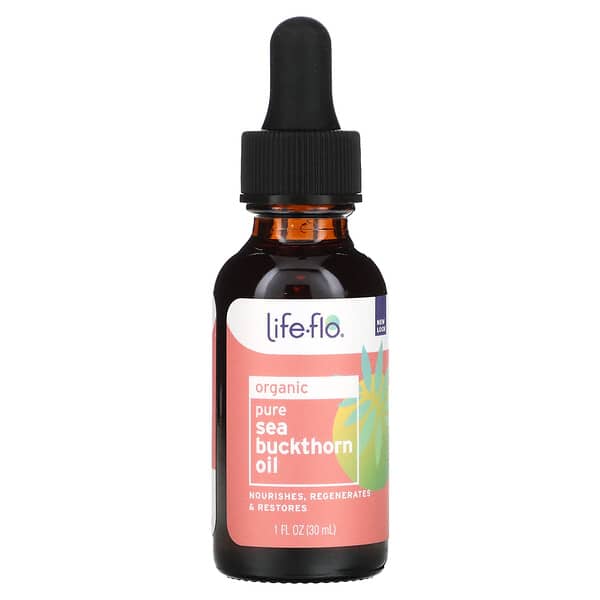Life-flo Organic Pure Sea Buckthorn Oil 1 fl oz (30 ml)