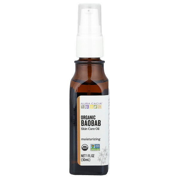 Aura Cacia Organic Skin Care Oil Coconut Fractionated 4 fl oz (118 ml)