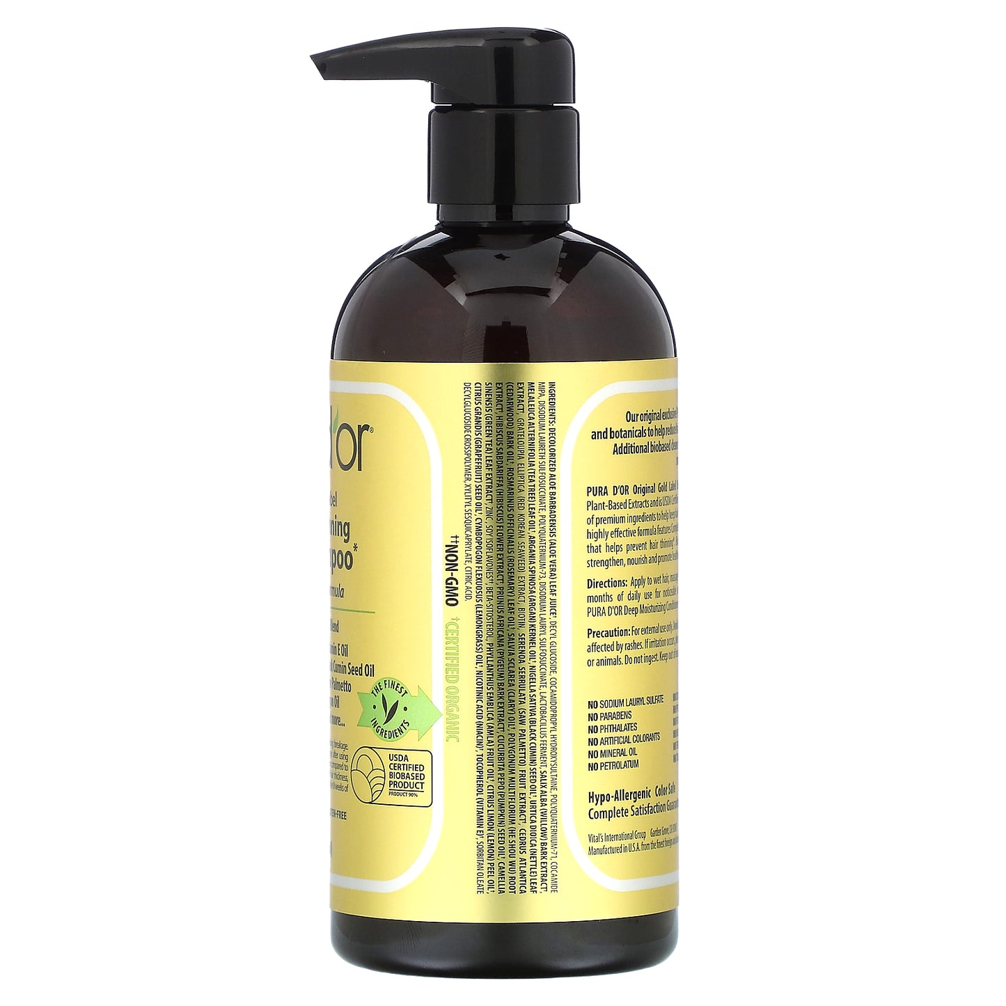 Pura D'or Anti-Hair Thinning Biotin Shampoo 16 fl oz (473 ml)