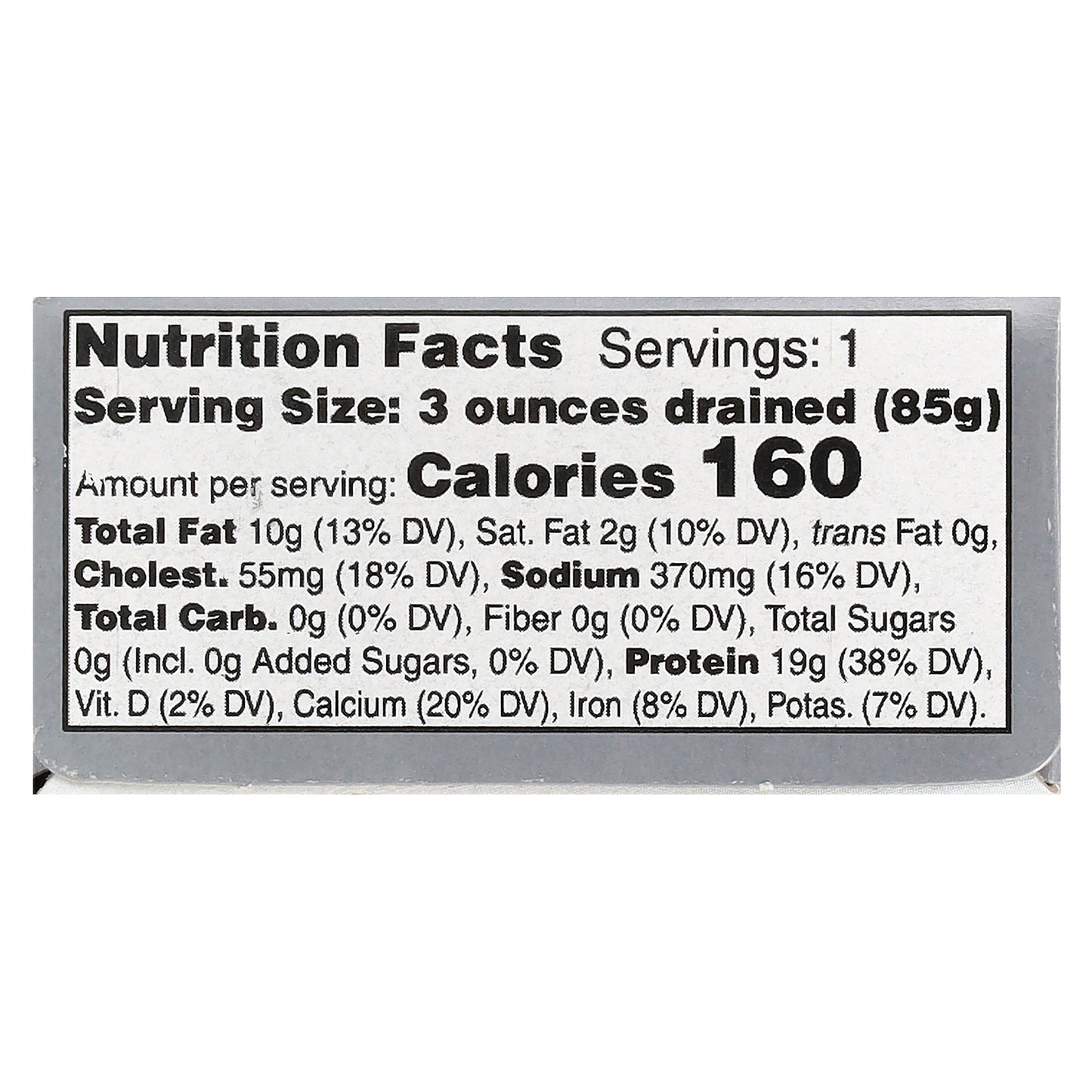 Wild Planet Wild White Anchovies In Extra Virgin Olive Oil 4.4 oz (125 g)