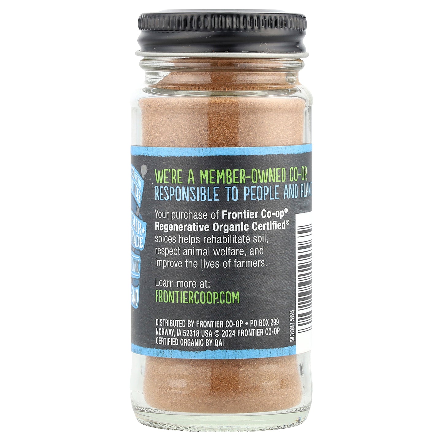 Frontier Co-op Organic Ceylon Cinnamon 1.76 oz (50 g)