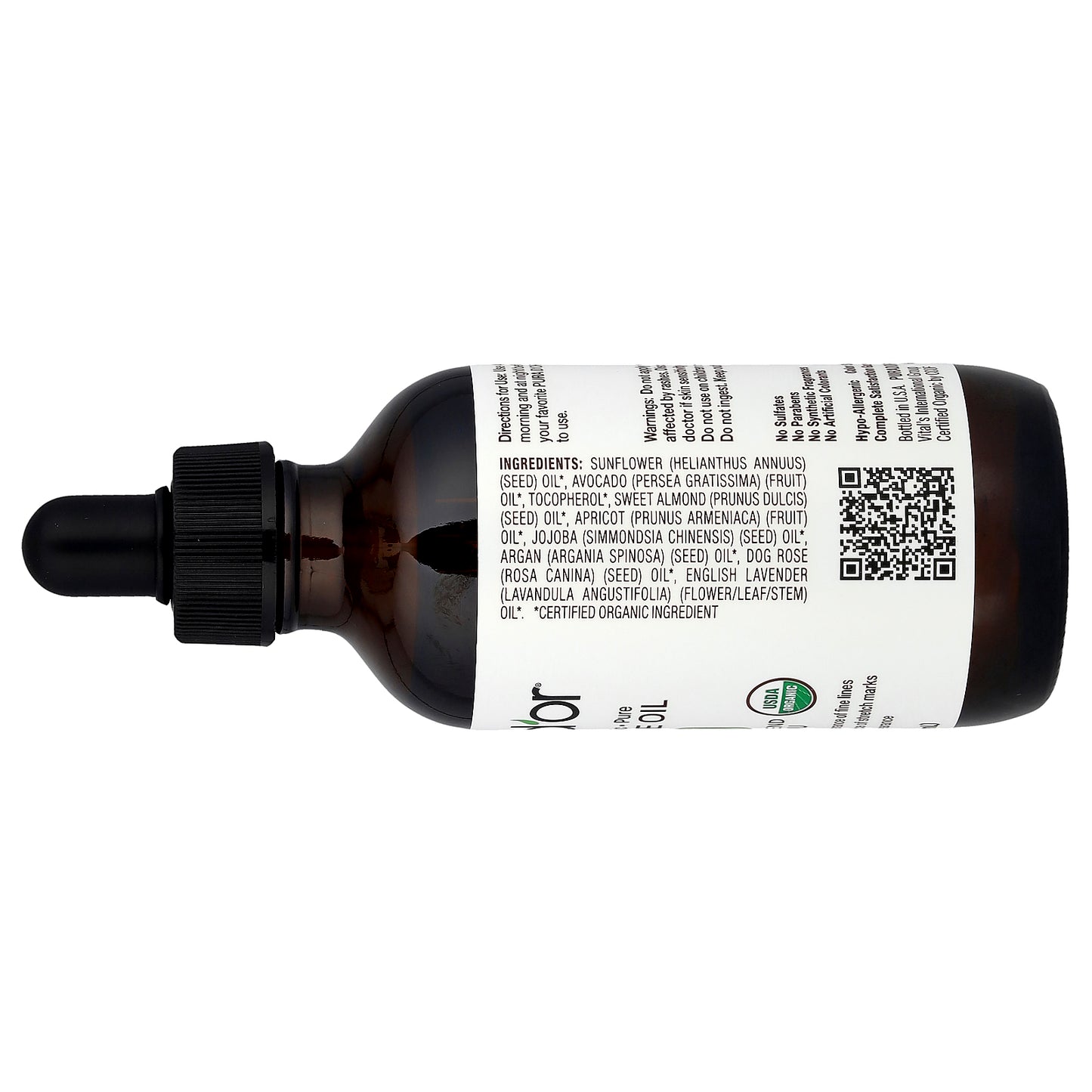Pura D'or Vitamin E Oil 4 fl oz (118 ml)