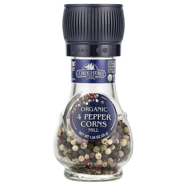Drogheria & Alimentari Organic 4 Peppercorns Mill 1.24 oz (35 g)