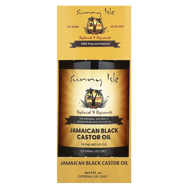 Sunny Isle Jamaican Black Castor Oil 4 fl oz (118 ml)