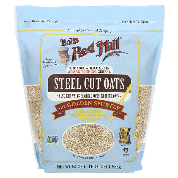 Bob's Red Mill Steel Cut Oats Whole Grain 54 oz (1.53 kg)