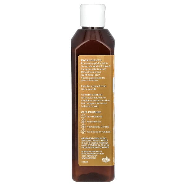 Aura Cacia Skin Care Oil Sweet Almond 16 fl oz (473 ml)