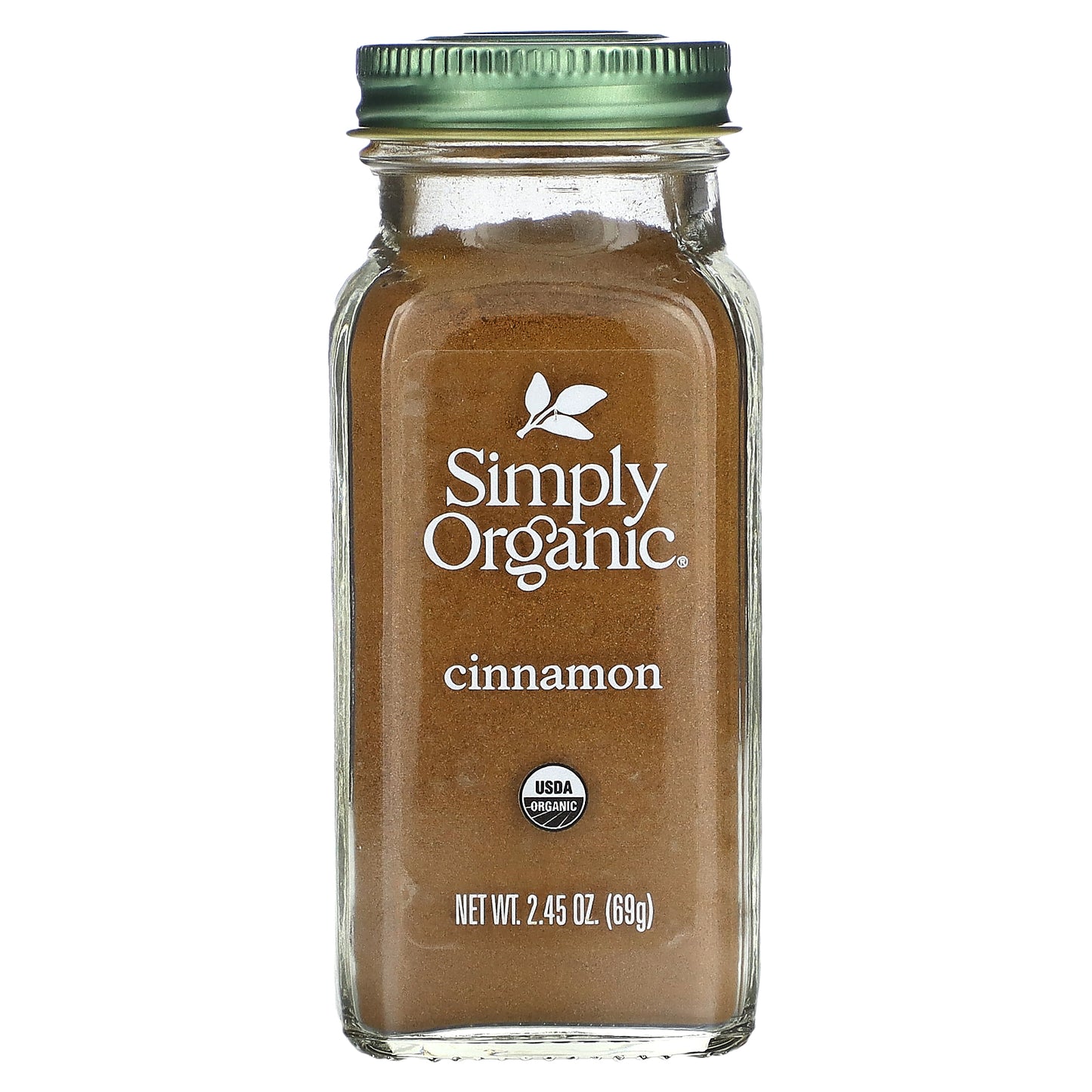 Simply Organic Cinnamon 2.45 oz (69 g)