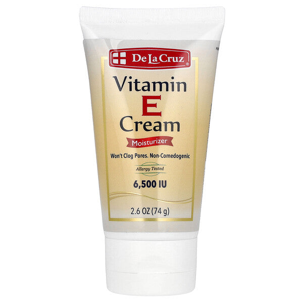 De La Cruz Vitamin E Cream 10000 IU 4 oz (114 g)