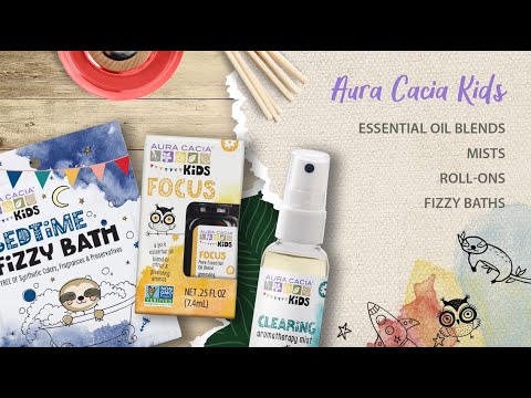 Aura Cacia Kids Bedtime Fizzy Bath 2.5 oz (70.9 g)