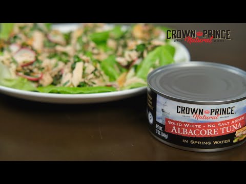 Crown Prince Natural Albacore Tuna Solid White In Spring Water 5 oz (142 g)