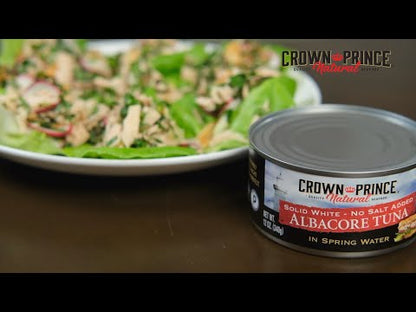 Crown Prince Natural Albacore Tuna Solid White In Spring Water 5 oz (142 g)