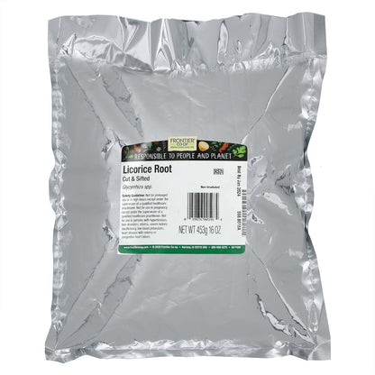 Frontier Co-op Licorice Root Cut & Sifted 16 oz (453 g)