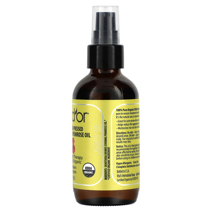 Pura D'or Organic Evening Primrose Oil 4 fl oz (118 ml)
