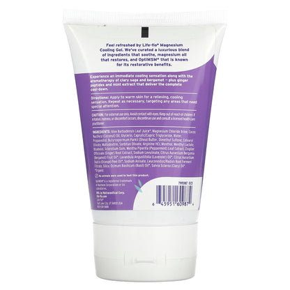 Life-flo Magnesium Cooling Gel Sage & Mint 3.4 fl oz (100 ml)