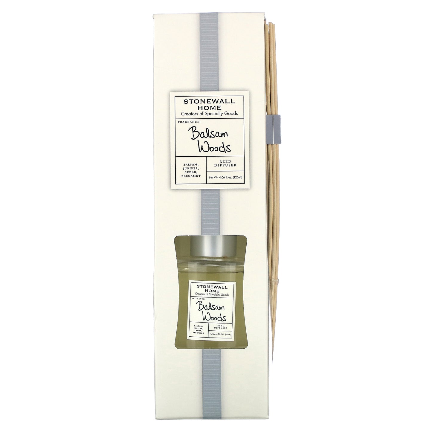 Stonewall Kitchen Stonewall Home Reed Diffuser Balsam Woods 4.06 fl oz (120 ml)