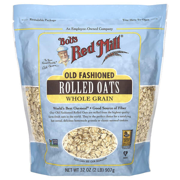 Bob's Red Mill Old Fashioned Rolled Oats Whole Grain 32 oz (907 g)