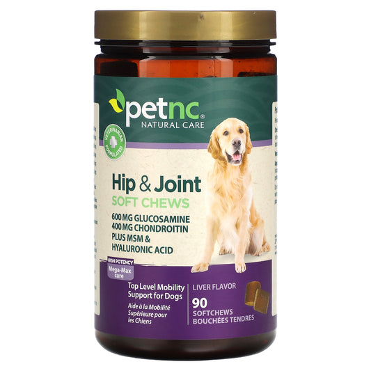 petnc NATURAL CARE Hip & Joint High Potency Liver 90 Softchews