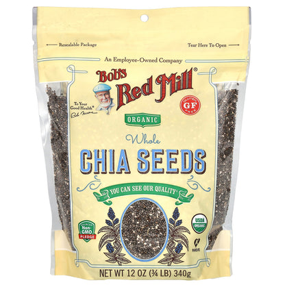 Bob's Red Mill Organic Whole Chia Seeds 12 oz (340 g)