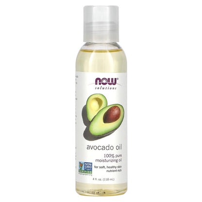 NOW Foods Solutions Avocado Oil 4 fl oz (118 ml)