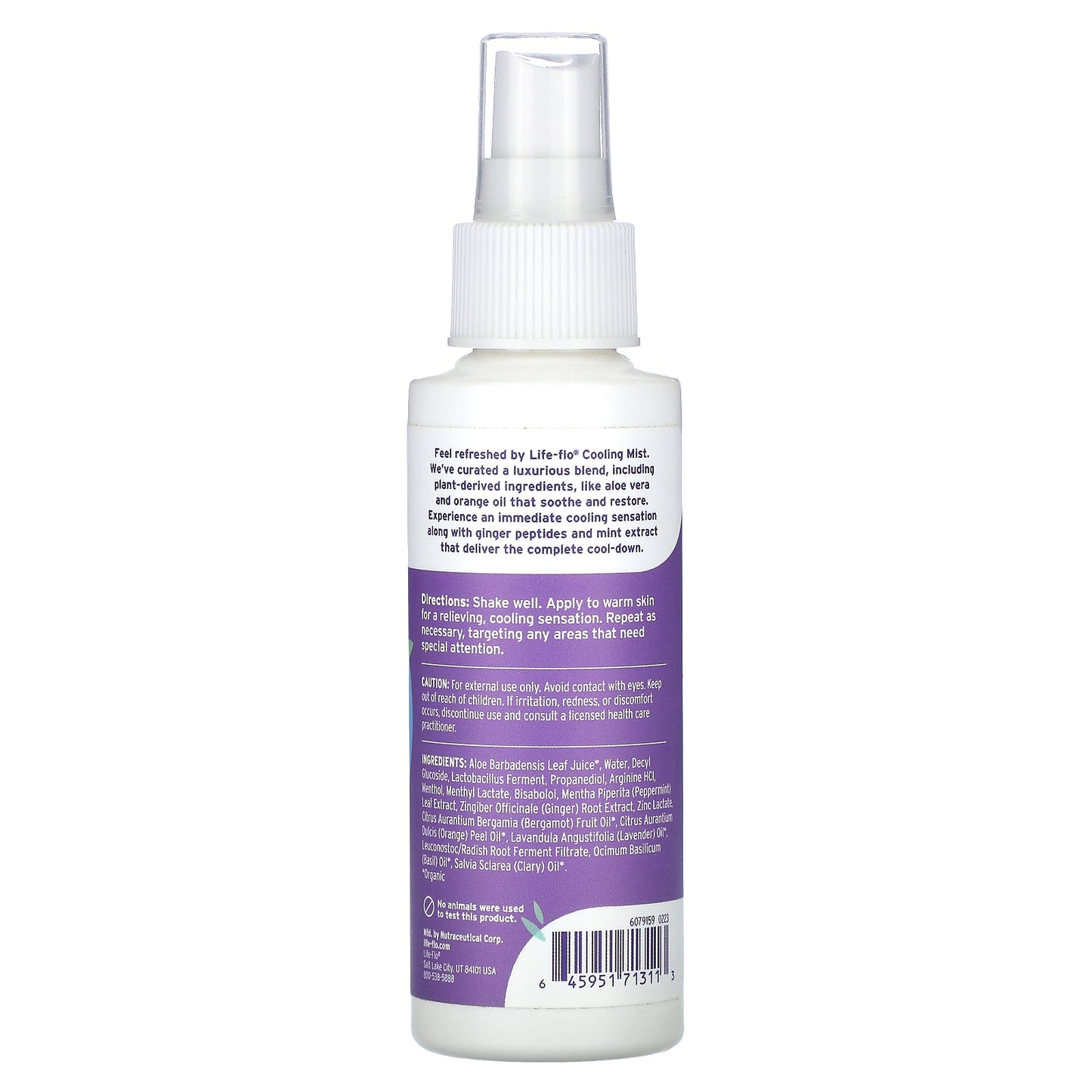 Life-flo Cooling Mist Sage & Mint Scent 3.4 fl oz (100 ml)