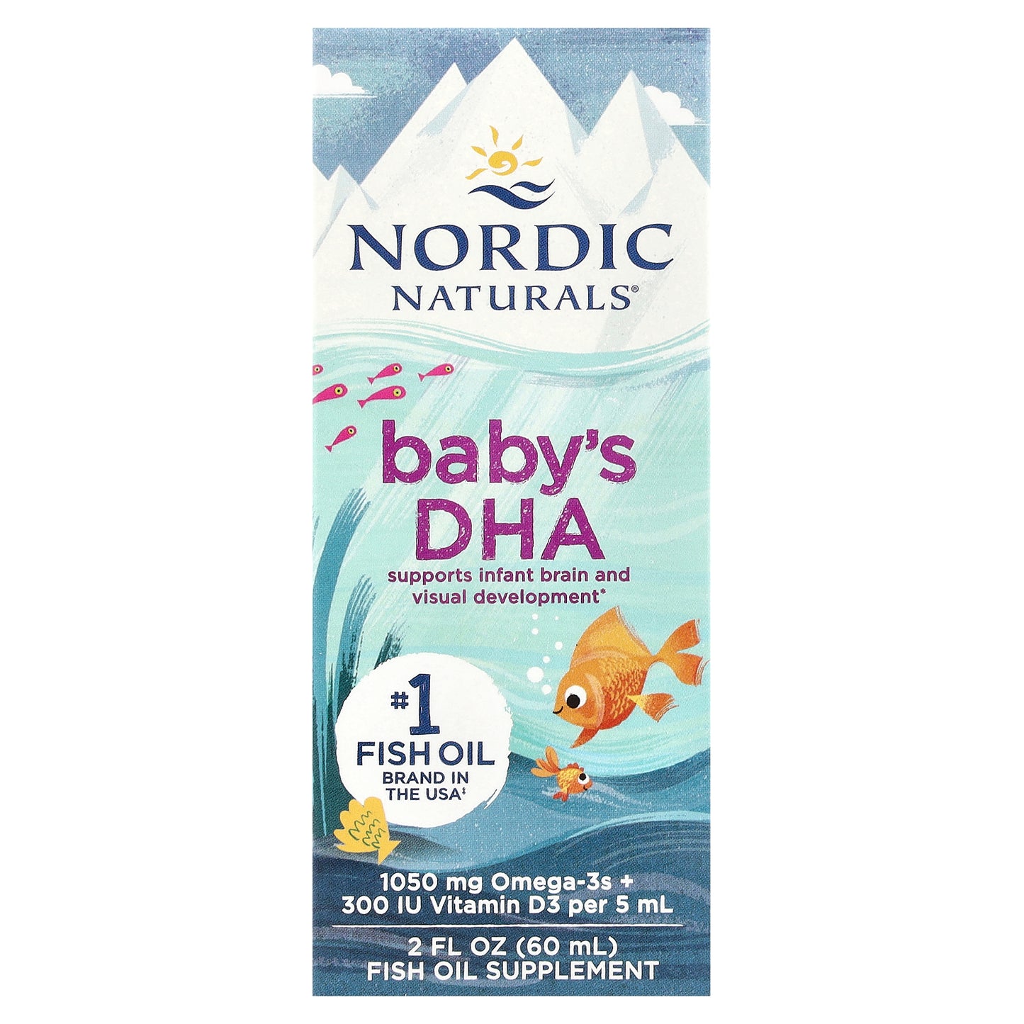 Nordic Naturals Baby's DHA 2 fl oz (60 ml)