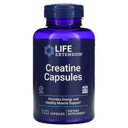 Life Extension Creatine Capsules 120 Capsules